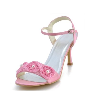 scarpe cerimonia rosa