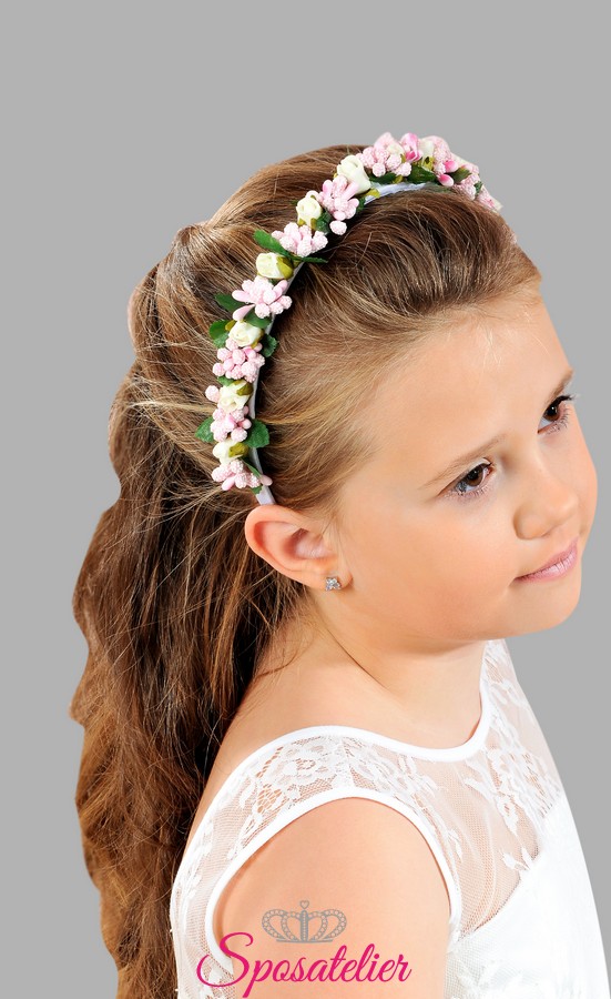 Cerchietti per bambina - fiori tra i capelli - EasyBlog