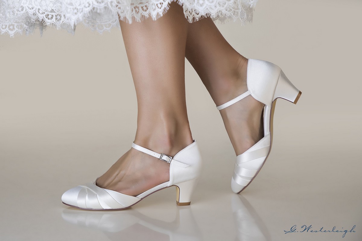 scarpe da sposa basse estive